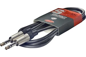 Stagg SAC3PS DL S-Series Deluxe Jack męski na męski kabel audio - 3 m.