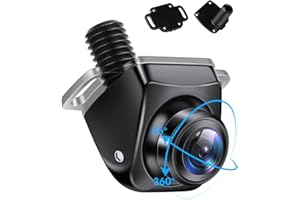 Jansite AHD 720P Reversing Camera 360° Adjustable Reversing Camera Car Metal Housing Universal 12V-24V Car Reversing Camera Night Vision 170° Wide Angle for Caravan SUV Trailer Caravan Van