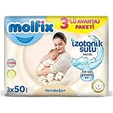 Molfix Newborn Isotonic Juicy Wet Towel 150 Leaves