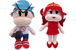 MayDee Friday Night Funkin Plush Boyfriend and Girlfriend plush toy FNF doll 2pcs set