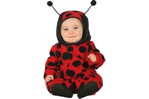 FIESTAS GUIRCA Costume da Coccinella per Bebè 18-24 Mesi