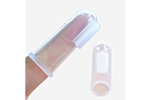 3 Pcs Baby Finger Toothbrush - Kids Safety Silicone Teether With Box - Soft Tooth Cleaning Tool