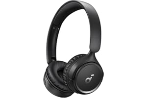 soundcore By Anker H30i Wireless On-Ear Headphones, Foldable Design, Pure Bass, 70H Playtime, Bluetooth 5.3, Lightweight and Comfortable, App Connectivity, Multipoint Connection