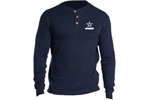 Dunbrooke Men's Royal Buffalo Bills Maverick Thermal Henley Long Sleeve T-Shirt