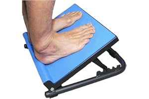 EASY FOXY TOY Planche inclinée professionnelle XL jusqu'à 200 kg en métal, 4 niveaux, planche d'inclinaison réglable et étirement du mollet, 37x27cm