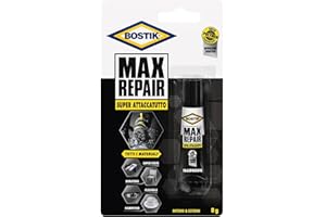 UHU Bostik Max Repair adesivo di riparazione super forte, flessibile, per incollaggi estremi blister 8gr