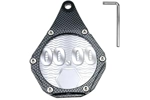 Wqiansc Motorbike Tax Disc Holder Aluminum Alloy Tax Disc Tube Universal Motorcycle Tax Disc Permit Holder for Motor Bike Scooter Motorcycle