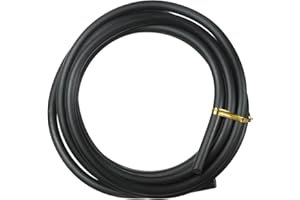 YELARXI Bonsai Training Wire, 6mm x 9.8 ft Anodized Aluminum Floral Plant Training Wire Bendable Metal Stems Accessories for Gardening Branch Fixing Crafts (Black)