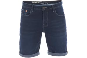 riverso Herren Jeans Shorts RIVUdo Kurze Hose Regular Fit Denim Stretch Short Baumwolle Bermuda Sommer Grau Blau Schwarz w30 w31 w32 w33 w34 w36 w38 w40 w42