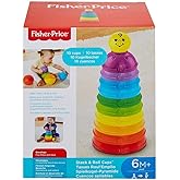 Containers with Fisher-Price Number Containers with Fisher-Price Number, Interlockable 10 Color Containers, Converts into 5 Balls W4472 W4472