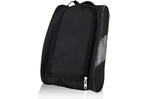 Belligern Waterproof Boot and Shoe Bag - Oxford Cloth Travel Bag with Zipper Mesh for Football, Golf, Rugby, School, Gym and Sports