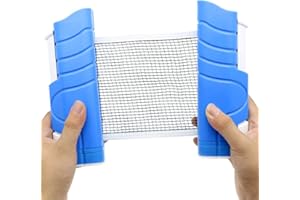 Fortitude Sports Table Tennis Net | Ping Pong Net For Dining Table | Retractable Table Tennis Net | Adjustable Portable Travel Net For Indoors or Outdoors