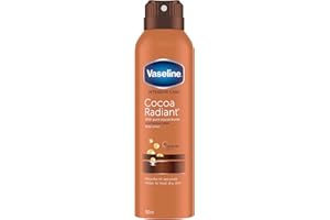 SURE Vaseline Intensive Care Cocoa Radiant Spray Moisturiser with Vaseline jelly for very dry skin 190 ml
