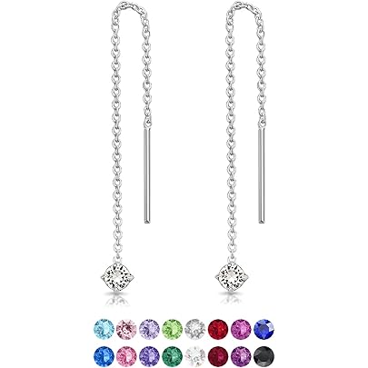 Inateannal Vintage Cristallo Goccia Orecchini Lunghi Strass Catena - Foto 6