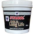 STAROL Gold Long Life Multipurpose (NLGI-3) Lithium Based Grease (500 g)