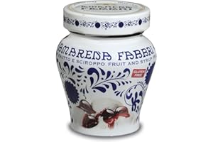 Fabbri Amarena Sciroppo Amarena Schwarze Wildkirschen Kirsche Fruchtsirup 600 g Topf