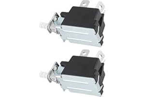 The Lord of the Tools 2 szt. audio włącznik/wyłącznik zasilania AC 4 piny AC 250 V 8 A zamiennik włącznika/wyłącznika kompatybilny z gramofonami Philips 212 i 312 i innymi