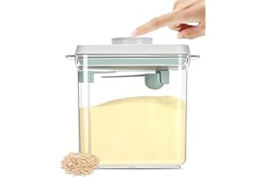 Cexovo Milchpulverspender 1700ML Tragbare Milchpulver-Aufbewahrungsbox Versiegelter PulverbehäLter Luftdichte Milchpulver-Spender mit Löffel,Milchpulver Behälter zur Aufbewahrung von Baby Milchpulver