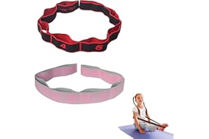 SDKZBFC 2 Pcs Resistance Bands,Yoga Pull Strap Latin Dance Stretching Band Elastic Fitness Bands,Fitness Bands Resistance Women for Adults,Girls