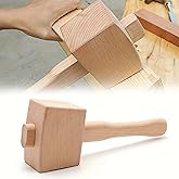Wood Hammer, Wood Mallet, Woodworking Tool, Carpentry Hammer, Mallet Hammer, for Woodworking, DIY Hobbies, for Placing and As