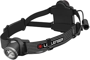 Ledlenser H7 SE latarka czołowa LED, uniwersalna lampa czołowa, 300 lumenów, zasięg świecenia 160 m, 30 godzin świecenia, możliwość ustawienia ostrości, z tylnym światłem, w zestawie baterie i kabel