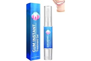 GOKAME Gfouk Gum Instant Treatment Gel, Ceoerty Gum Shield Therapy Gel,Gum Instant Treatment Gel, Gum Instant Soothing Gel,Perispot Gum Gel for Teeth Whitening Essence Pen (1pcs)