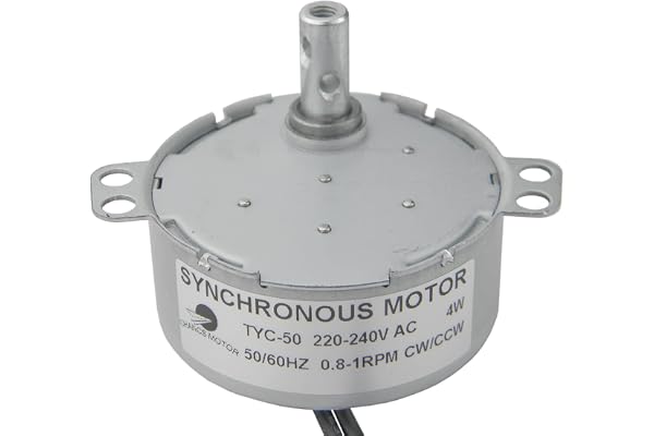 TYC-50 Synkron motor 220 V AC 0,8-1RPM CW/CCW Torque 10 kg.cm