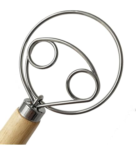 Mélangeur À Pâte Danois En Acier Inoxydable Fouet À Pain À