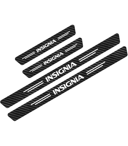 4 Stück Car Edelstahl Einstiegsleisten Für Vauxhall Opel Insignia 2013 2014 2015 2016 2017 2018 2019 2020 2021,Kick Plates Türschwelle Abdeckung Zierleisten,Rutschfeste Anti-Kratz Schutzleiste