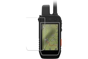 kwmobile Protezione Navigatore GPS Compatibile con Garmin Alpha 200 & 200i / Alpha 300 & 300i Cover - Set 2x Pellicola Protettiva Schermo GPS - Trekking Escursionismo Hiking