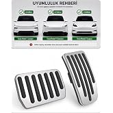 Li Parts Tesla Yeni Model Y Juniper ve Standart Uyumlu Performans Pedal Seti
