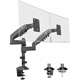 Nb H180 17-27" &Ccedil;ift Kol 2-9 kg Amortis&ouml;rl&uuml; Monit&ouml;r Standı