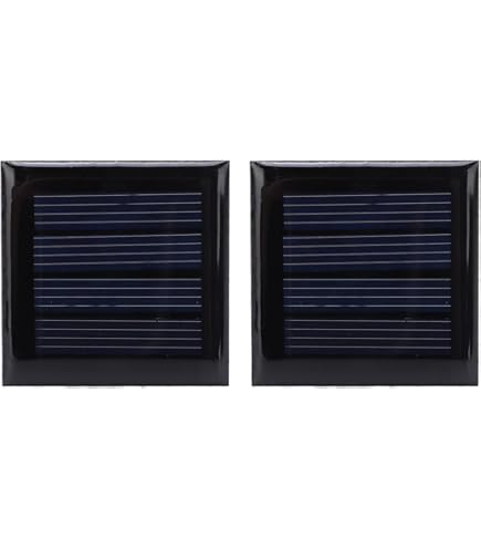 100 Stück Mini Solarzellen Polykristallin - 0,5V 0,17W Für DIY Projekte