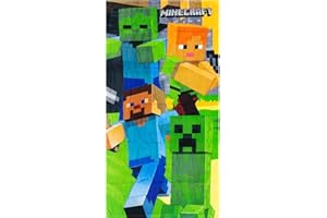 My sweety pop - Toalla de playa (70 x 140 cm, 100 % algodón), diseño de Minecraft