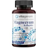 Vitagenom Magnezyum Kompleks 246,77 Mg 180 Kaps&uuml;l