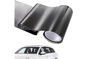 BLOGIIUP Car Windscreen Sun Visor Strips Tint Film Anti-Glare Strips Auto Windscreen Shade Sticker 20x150cm Car Window Tint Film DIY Car Windscreen Protection Shade Sticker