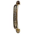 Prateek Heavy Brass Door Handle 8 Inches Brass Ganesh Door Handle Antique Finishing, Wooden Door Handle Main Door Handles, Brass Handles for Home, Royal Look for All Door C-200 (1)