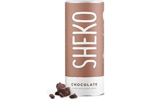 ‎SHEKO Diät-Shake Schoko - Schoko Mahlzeiten Ersatz Pulver - Ideal als Protein Shake & zum Abnehmen - Für 25 Portionen - Mit Vitaminen & Mineralstoffen