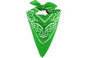 EUROXANTY Bandana 100% cotone | Fazzoletto per collo, testa, bambola | design unico | Fazzoletti per moda e sport |