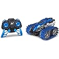 Nikko 10182 Nano Trax Remote Controlled RC Car, Mini Offroad Caterpillar Vehicle, Small Tank with 360° Rotations and Cool Stunts, Toy Car for Children from 6 Years and Adults, Approx. 15 cm, Blue