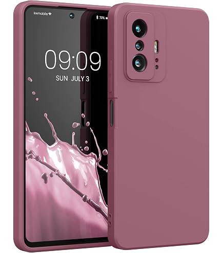 XINYEXIN Silicone Cover per Xiaomi Redmi 10 2022 / Redmi 10 4G, Custodia Cellulare Onda Cornice Forma Riccia Carina, Antiurto Ondulata Bumper Case - Viola
