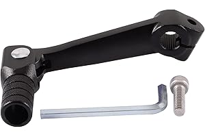 GOOFIT CNC 112mm Negro Gear Plegable Aluminio Motocicletas palancas Cambio Que Puede Reemplazar para la mayoría Las Herramientas la Pozo Suciedad ATV UTV