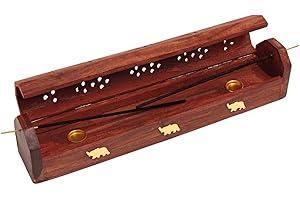 STORE INDYA Räucherstäbchenhalter aus Holz