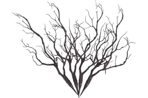 Veemoon 4 Stücke Künstliche Getrocknete Zweige Realistische Für Blumenarrangements Weihnachtsdekoration Hochzeiten Weihnachten Und Halloween Dekoration