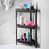 Deconox 3 Katlı &Uuml;&ccedil;gen K&ouml;şe Rafı | Banyo, Mutfak ve Kiler İ&ccedil;in Yer Tasarruflu Organizer | &Ccedil;ok Ama&ccedil;lı Raf &Uuml;nitesi | 3 Farklı Re