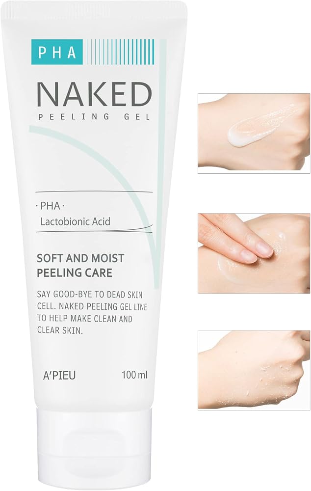 MISSHA Pha İçeren Hassas Ciltler İçin Peeling Jel 100ml APIEU Naked Peeling Gel (PHA)