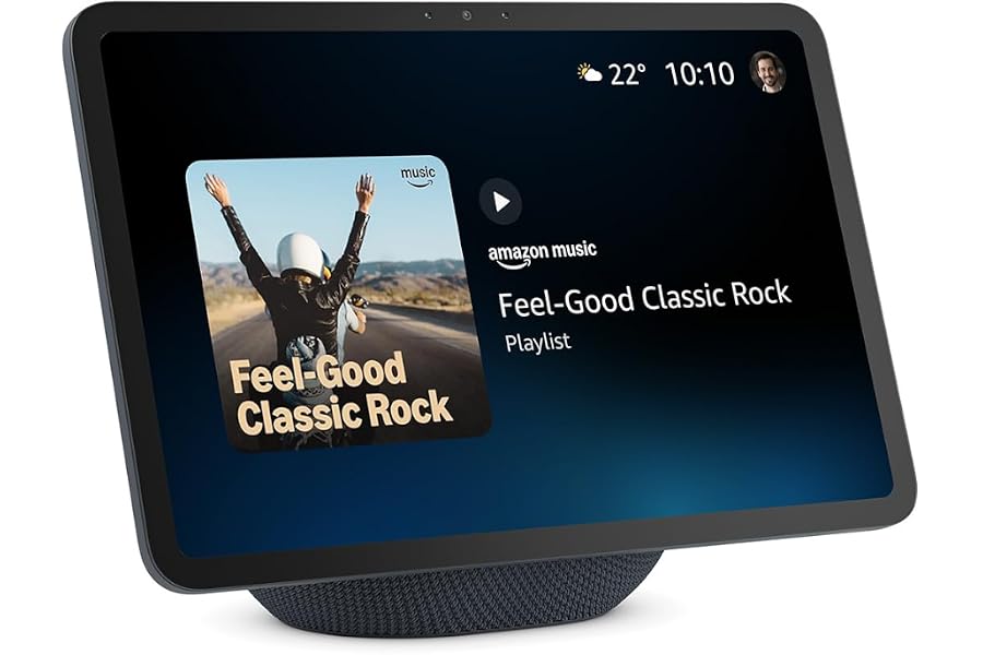 Amazon Echo Show 11 (neueste Generation) – Brillantes 11-Zoll-Display in Full-HD-Auflösung mit größerer Bildschirmfläche und 3D-Audio, Graphit, mit Alexa+ Early Access