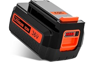 Ibanti LBX2040 2500mAh reemplazo para Black Decker 36V Bateria LBXR36 LBX2040 LBXR2036 LBX2540 LCS1240B Herramientas LST136 LHT2436B LSW36 LCC340C batería