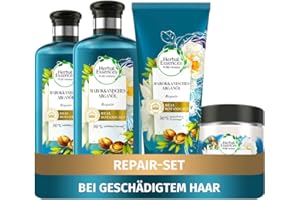 Herbal Essences Zestaw do pielęgnacji włosów: 2 x olej arganowy, szampon regenerujący 250 ml + 1 x odżywka 200 ml + 1 x maska do włosów 250 ml