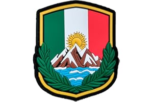 TS TACTICAL STORE Ecusson PVC ITALIE Patch 3D PVC Scratch Hook Loop 80x67mm | Patch MILITAIRE 3D pour sac à dos militaire | Bouclier, drapeau, broche, outdoor, crossfit, bushcraft, survie, | TS-PTCH-ITALY